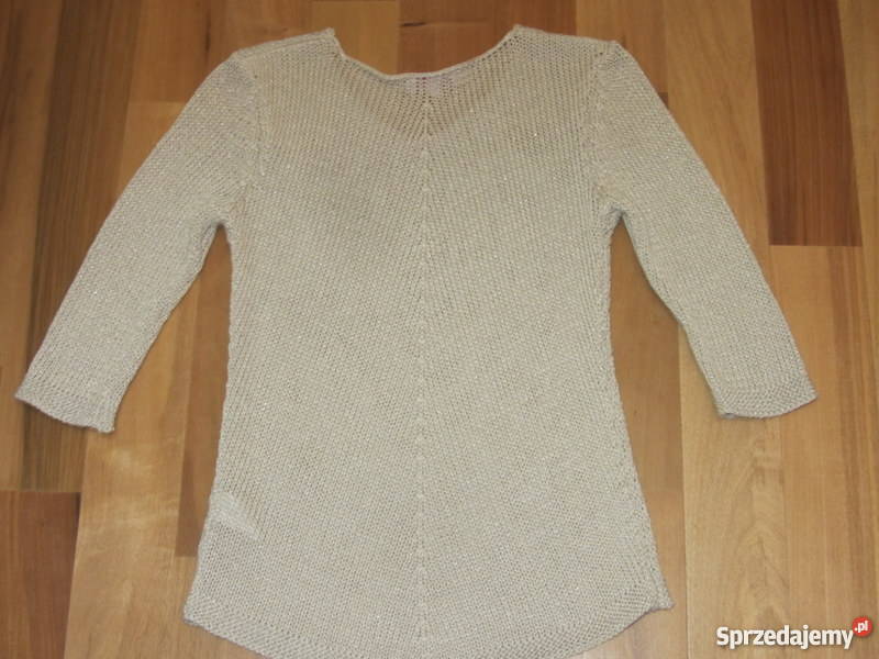 MS sweterek nude beż bluzkarękaw 34 XSS 3436 Warszawa sprzedam
