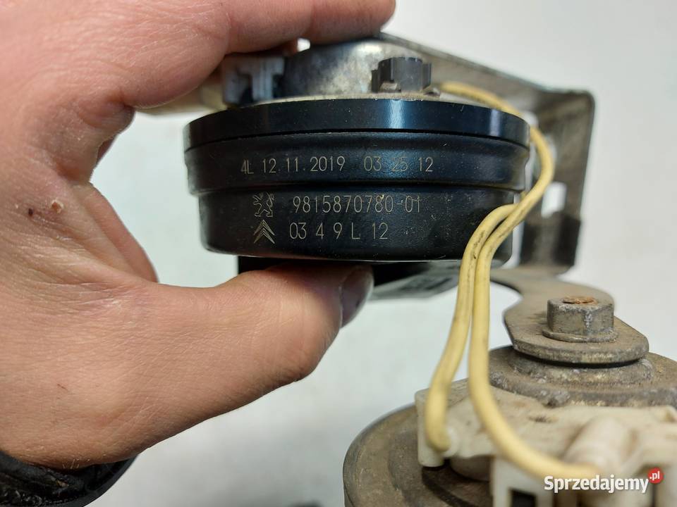 PEUGEOT 508 II Klakson sygnał dźwiękowy komplet