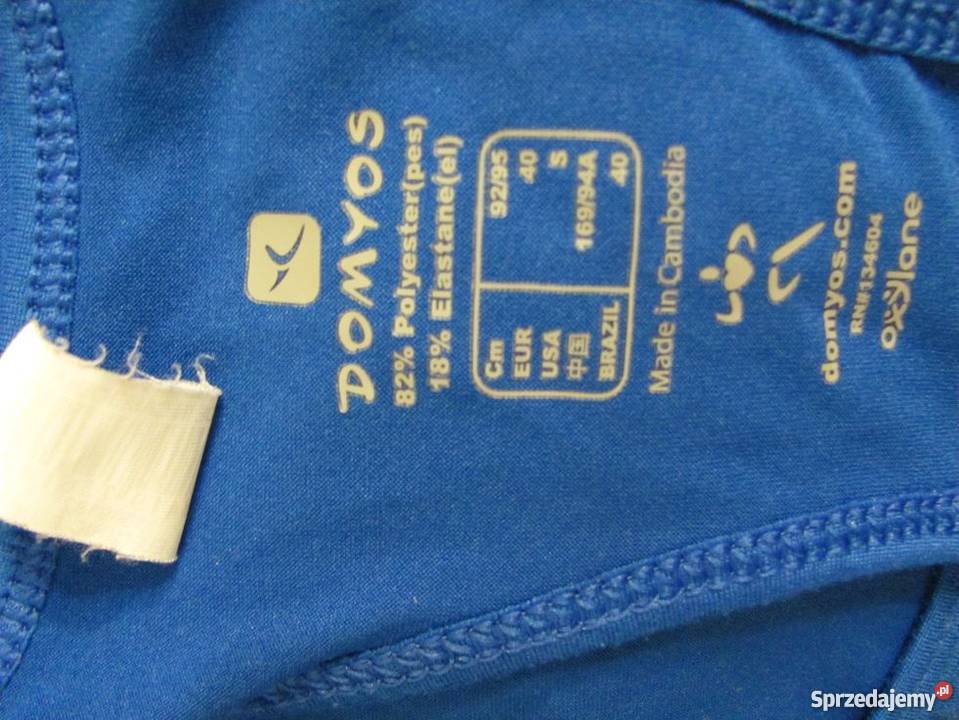 sportowa koszulka na ramiączkach DOMYOS Zamość