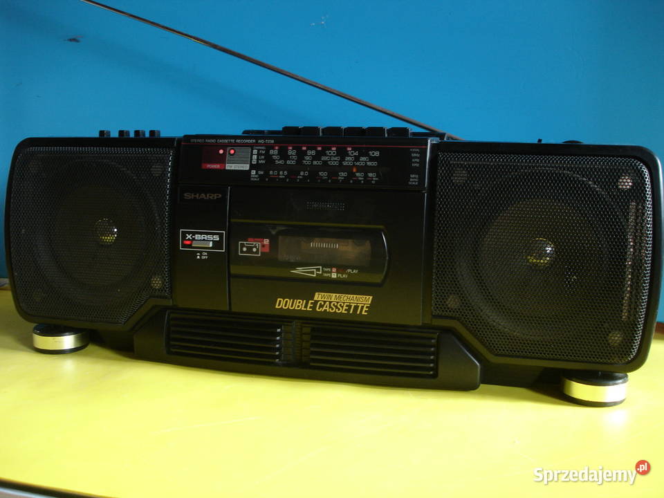 Radiomagnetofon SHARP WQT238 Radioodtwarzacze lubuskie Zielona Góra