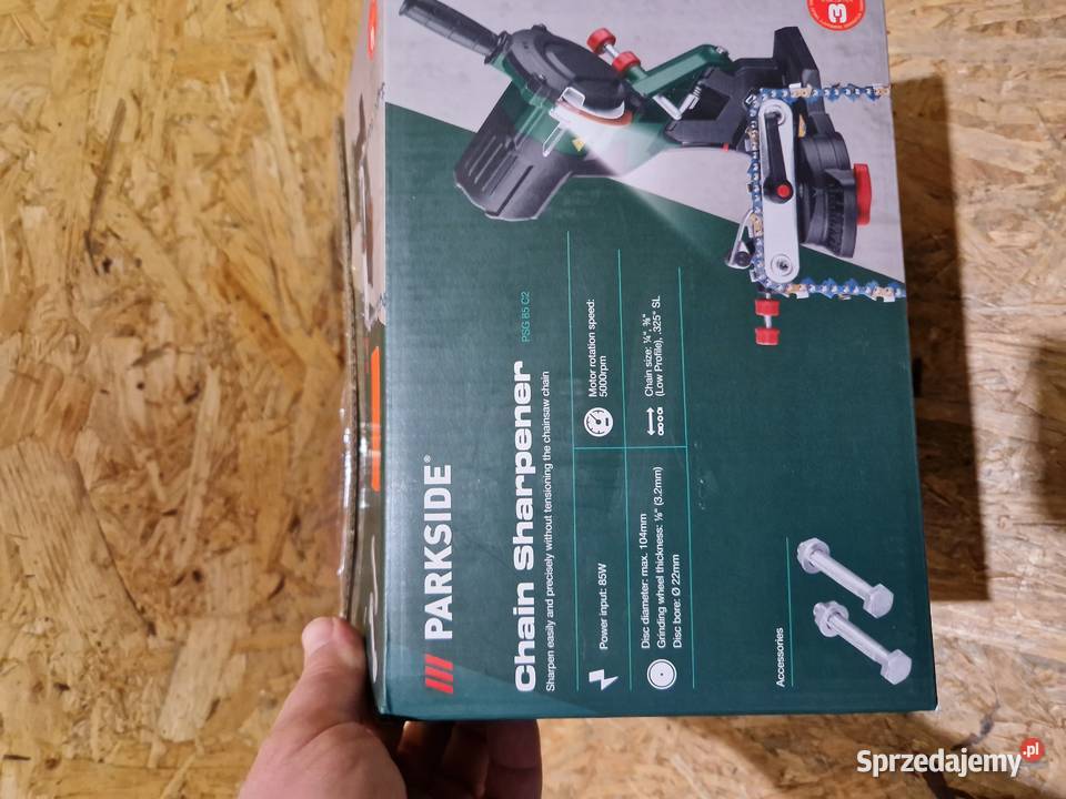 PARKSIDE Ostrzałka do łańcuchów PSG 85 C2 85 W Głogowa sprzedam