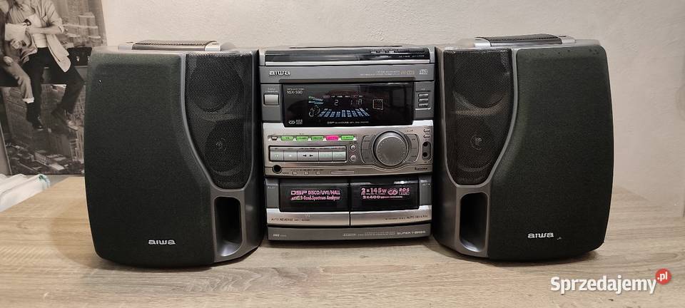 Aiwa NSX S90 plus kolumny NSX V900 Nowy Dwór Mazowiecki