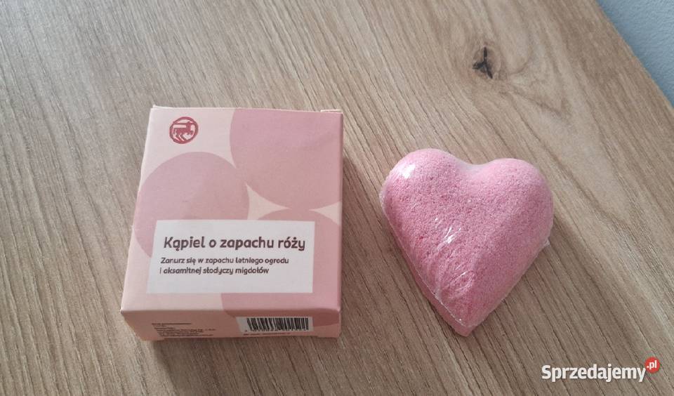kula serce do kapieli róża różany Dla kobiet sprzedam