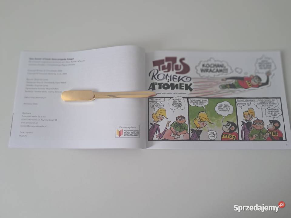 Książka komiksTytusNowe przygodyKsięga Iwg H J Kraków sprzedam