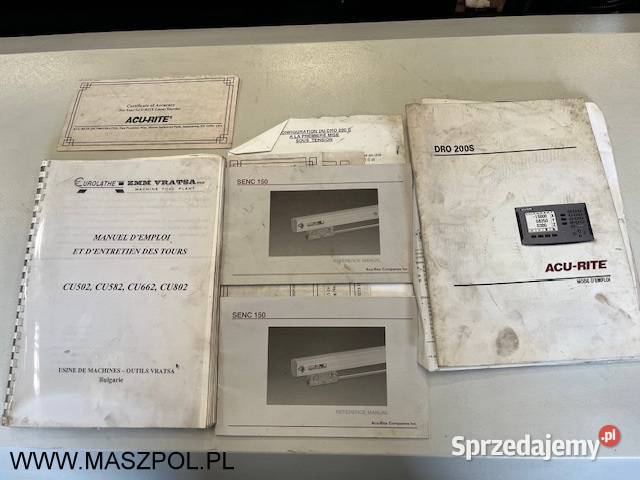 Tokarka uniwersalna CU 802 x 1500 BULMAK 2008 sprzedam