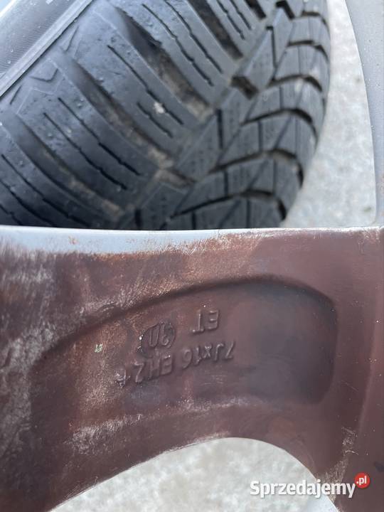 BMW Alufelgi 5x120 z oponami koła 16 oryginalne Elbląg