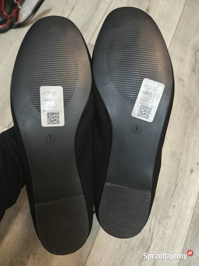 42 ASOS Design Czarne baleriny wieczorowe z Kraków