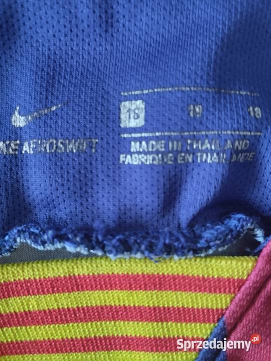 Sprzedam koszulke FC Barcelona Messi marki Nike Nike Łuków sprzedam