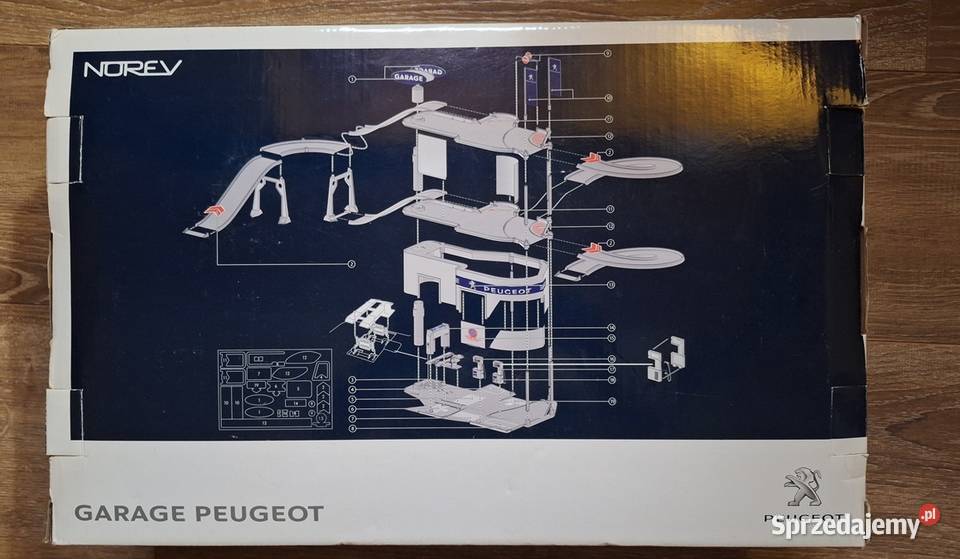 PEUGEOT NOREV duży piętrowy poziomowy garaż nowy Legionowo sprzedam