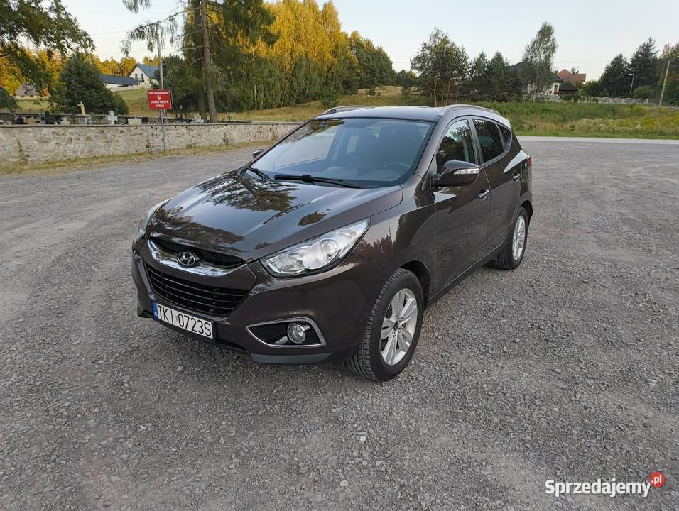 Hyundai ix35 20 Diesel 2WD skórzana tapicerka świętokrzyskie Skorzeszyce