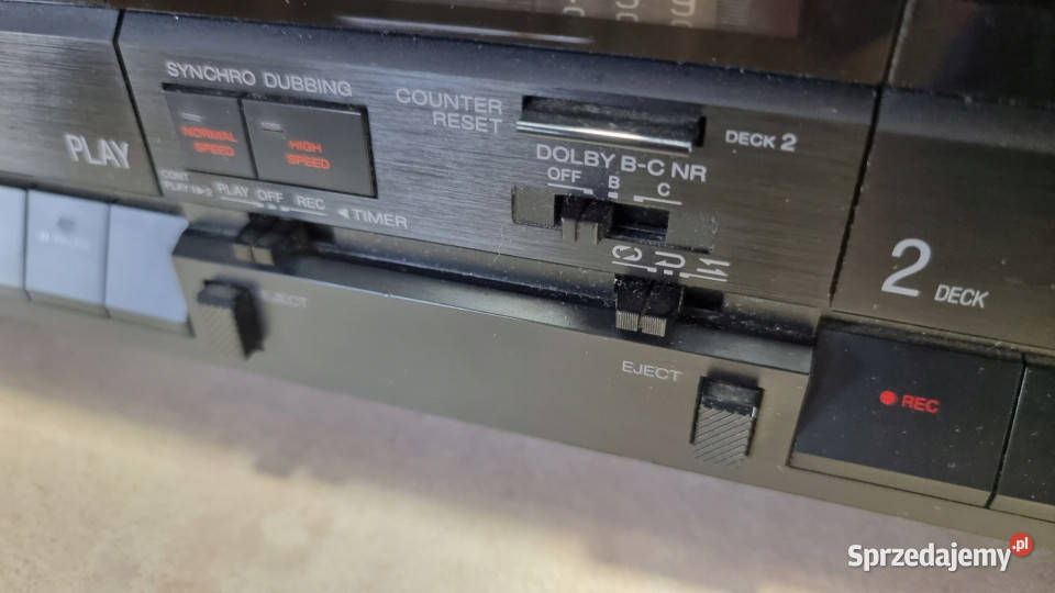 Magnetofon catette deck Aiwa ADWX707 AD WX 707 Magnetofony Międzychód