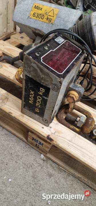 Sprzedam wagi Udźwig do 6300 dolnośląskie Chojnów