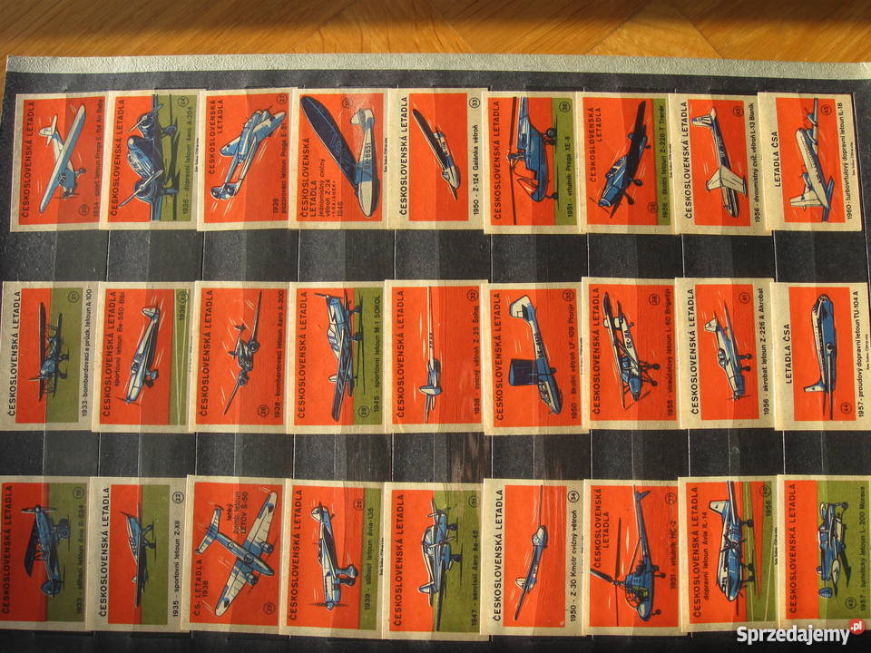 Kolekcja etykiet zapałczanych mazowieckie Warszawa