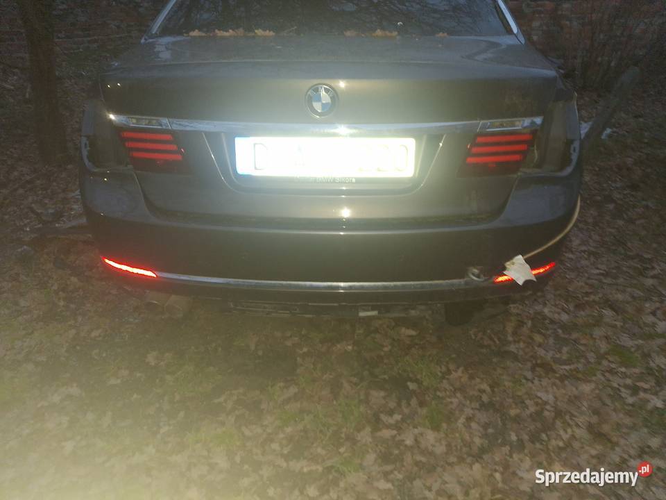 Klapa tył bmw f01 kod lakieru a17 kompletna Spalona