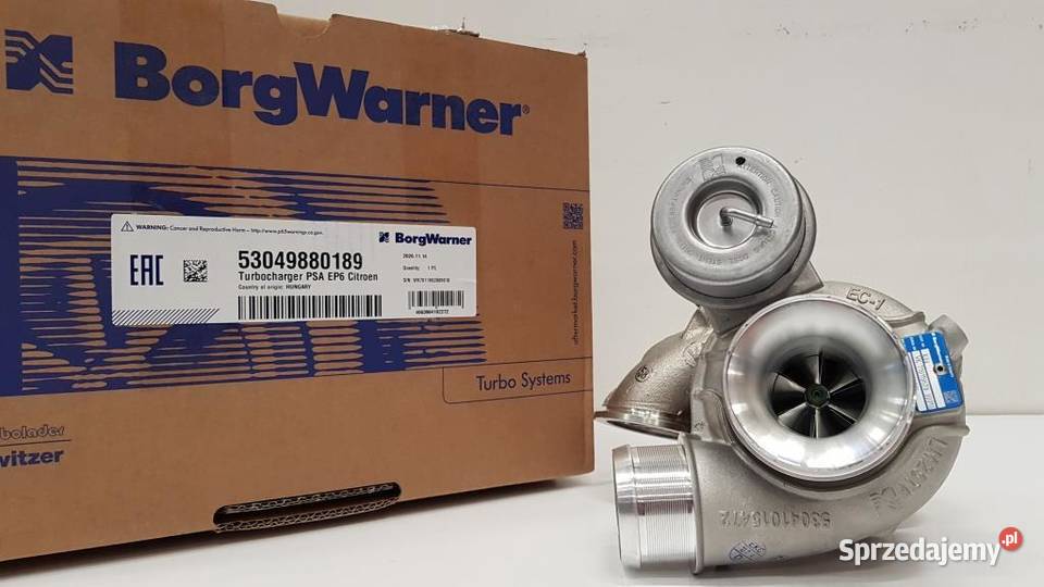 Nowa turbosprężarka BorgWarner mazowieckie Siedlce