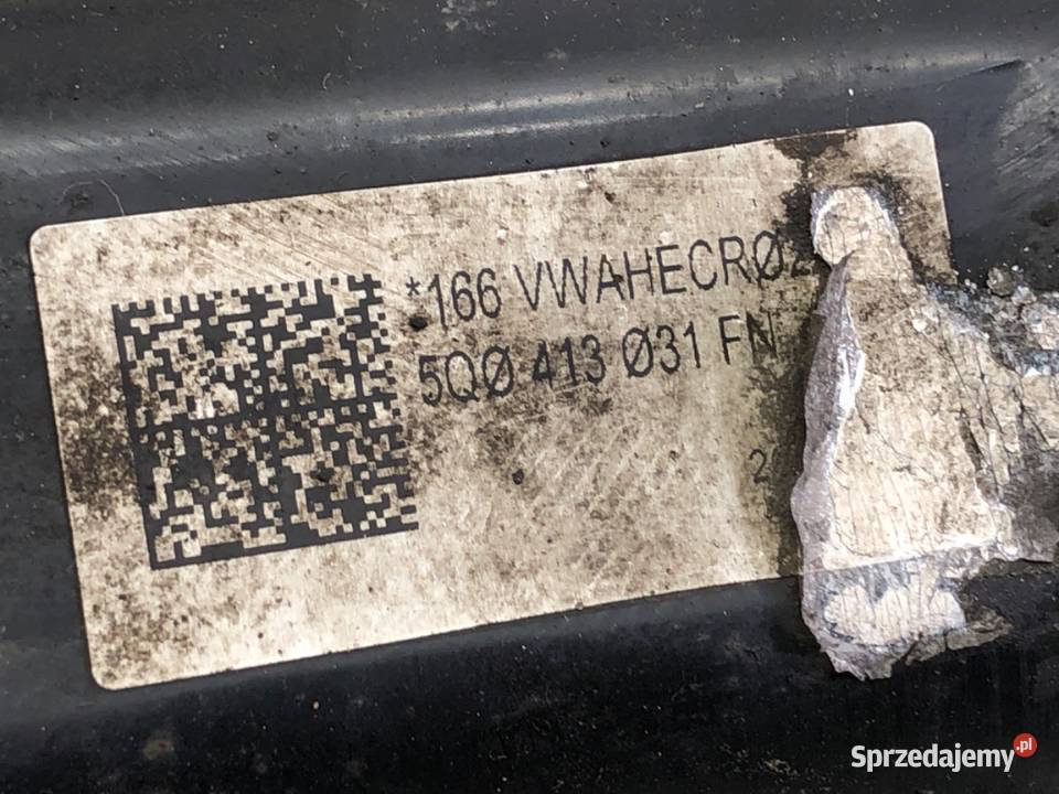 AMORTYZATOR PRAWY PRZÓD ZE SPRĘŻYNĄ VW GOLF VII