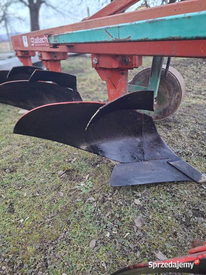 Pług 4ka duża Staltech na zabezpieczeniu podkarpackie Jasło