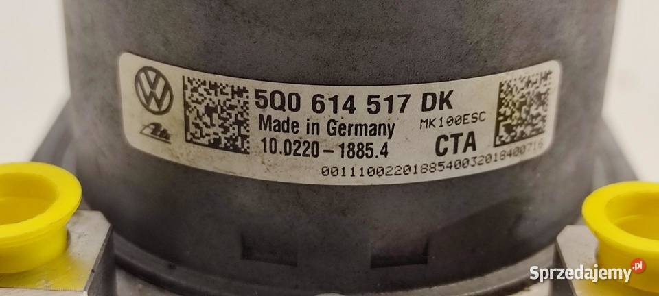 VW TIGUAN II POMPA ABS 5Q0614517DK osobowe Pompy hamulcowe dolnośląskie sprzedam
