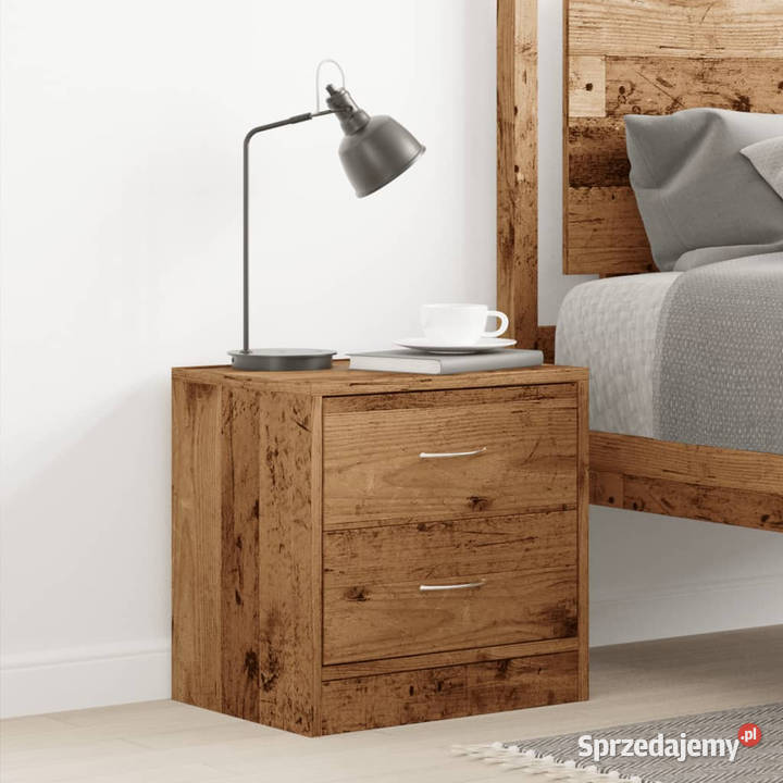 Szafka nocna stare drewno 40x30x40 materiał Warszawa sprzedam