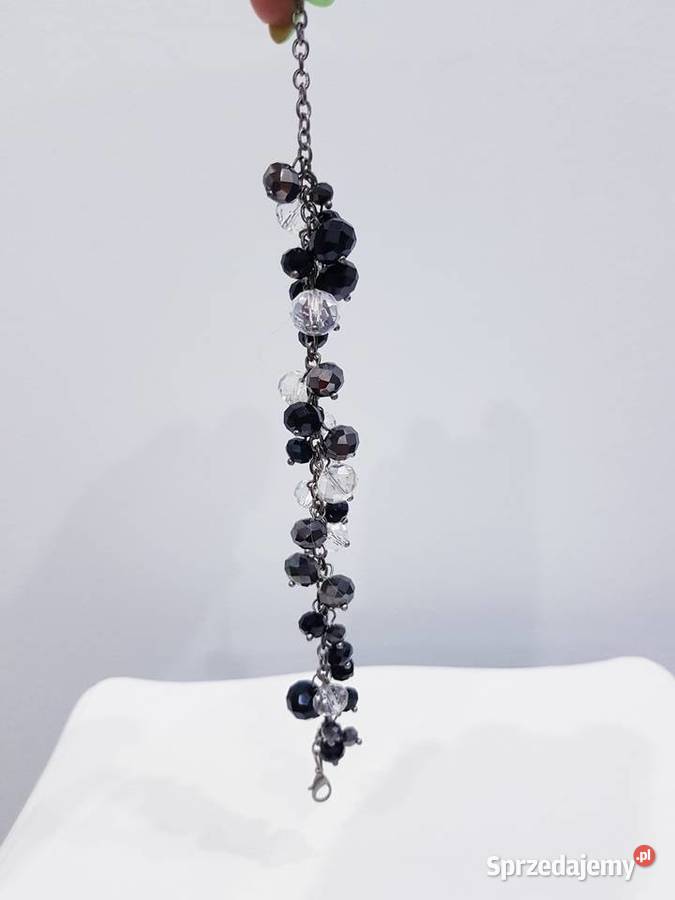 Damska kryształkowo koralikowa bransoletka Dąbrowa Górnicza