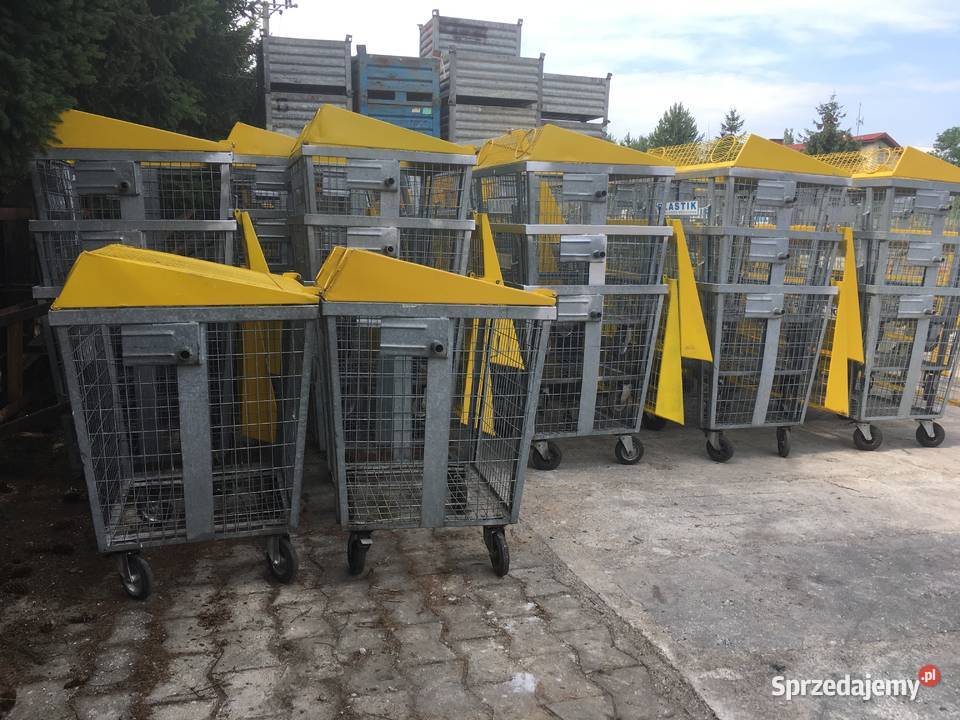 Siatkowy pojemnik do segregacji plastiku i Zduńska Wola