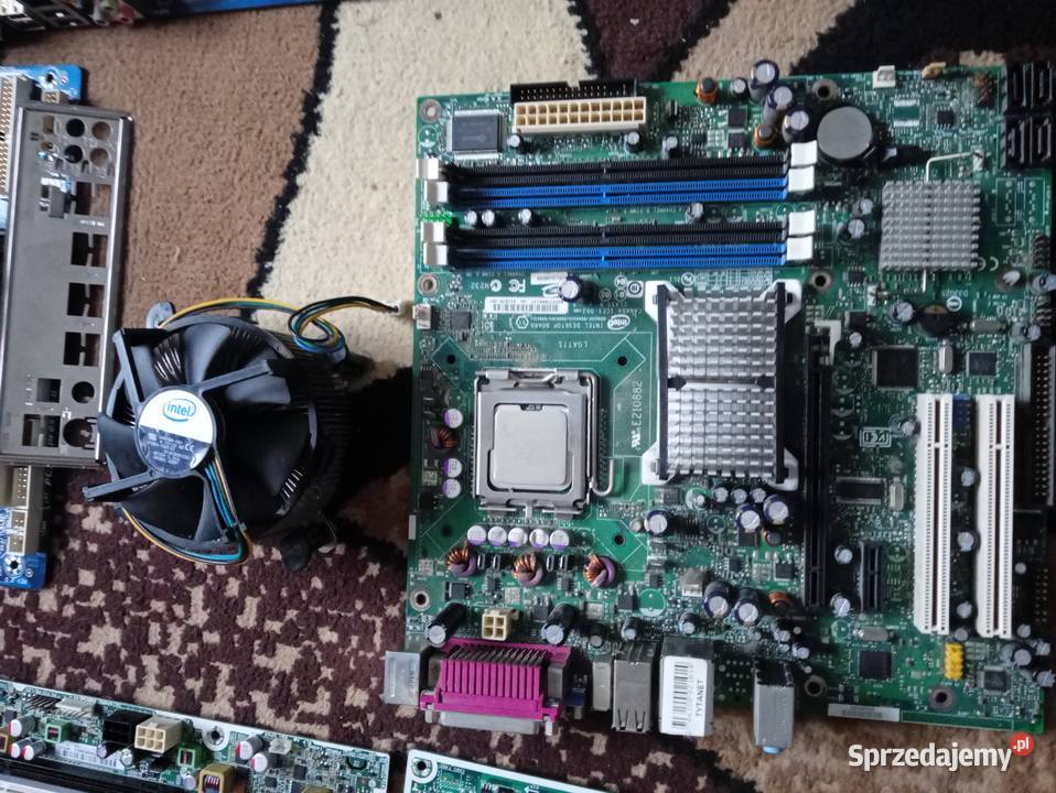 Sprzedam sprawne płyty z procesorami Płyty główne sprzedam
