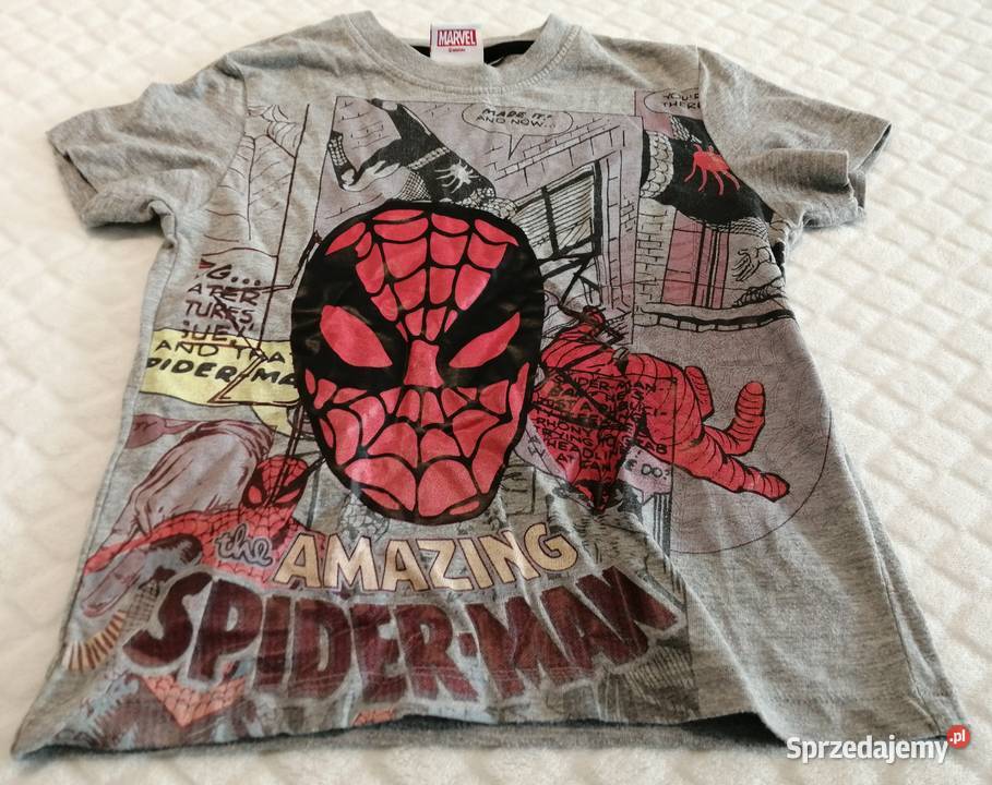Koszulka krótki rękaw SpiderMan 9298 Marvel Rozmiar 92