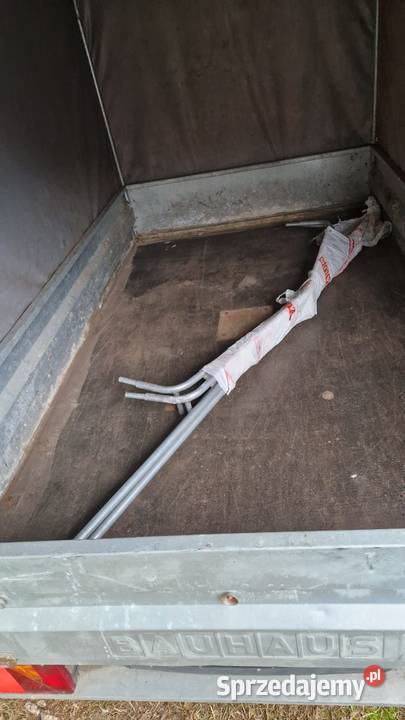 Przyczepka przyczepa samochodowa plandeka 750 Siedlisko