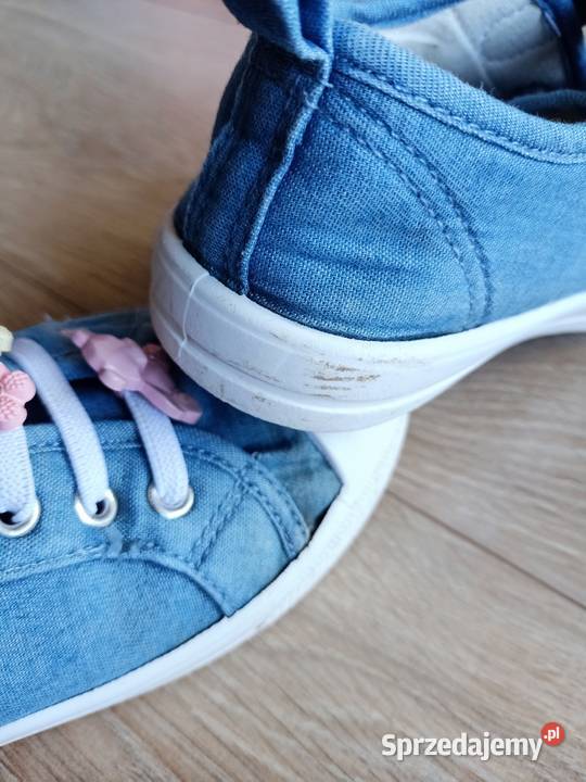 Trampki dziewczęce denim 29 17cm Płock