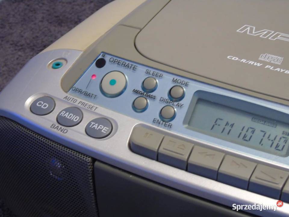 Radio odtwarzacz Sony CFDS03 DOSTAWA Audio Jasło sprzedam