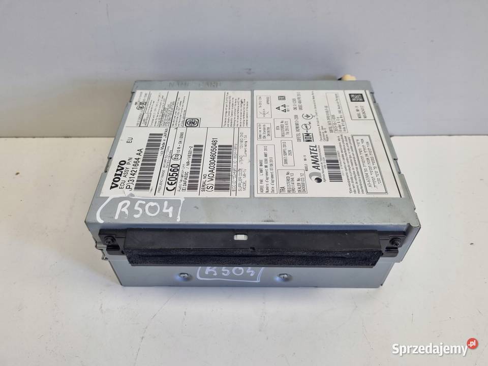 RADIO Volvo S60 II V60 I V40 II 31421664AA osobowe Rudka