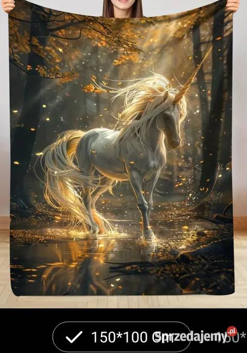 Koce polarowe z grafikąposzewki hurt