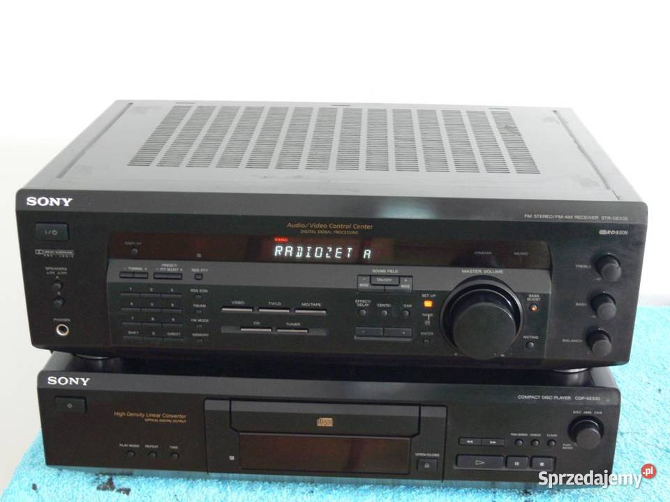 Amplituner Sony STRDE235 RDS mocny i sprawny Jasło