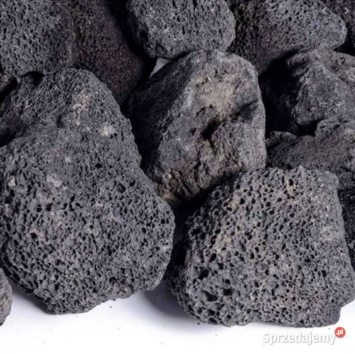 CZARNA LAWA WULKANICZNA Black Volcano Stone