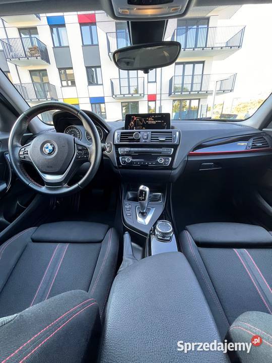 BMW Seria 1 120d Sportline 2015r automat zadbana autoalarm Kraków