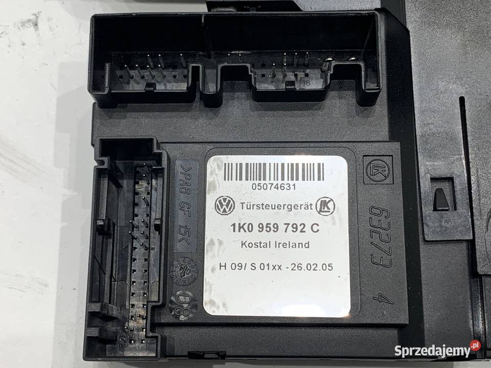 SILNIK PODNOSZENIA SZYBY PRAWY PRZÓD VW TOURAN