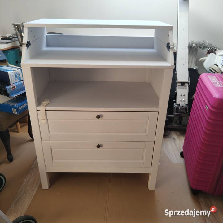 Komoda z przewijakiem Sundvik Ikea na boku Marki