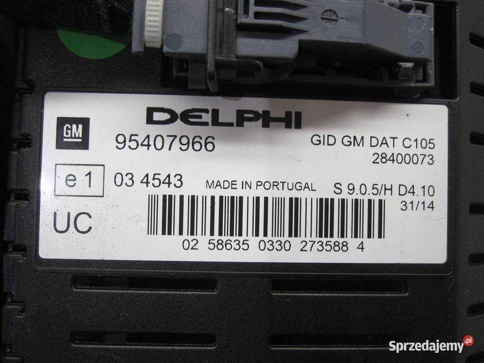 OPEL ANTARA 16r ekran wyświetlacz 95407966 Kielce