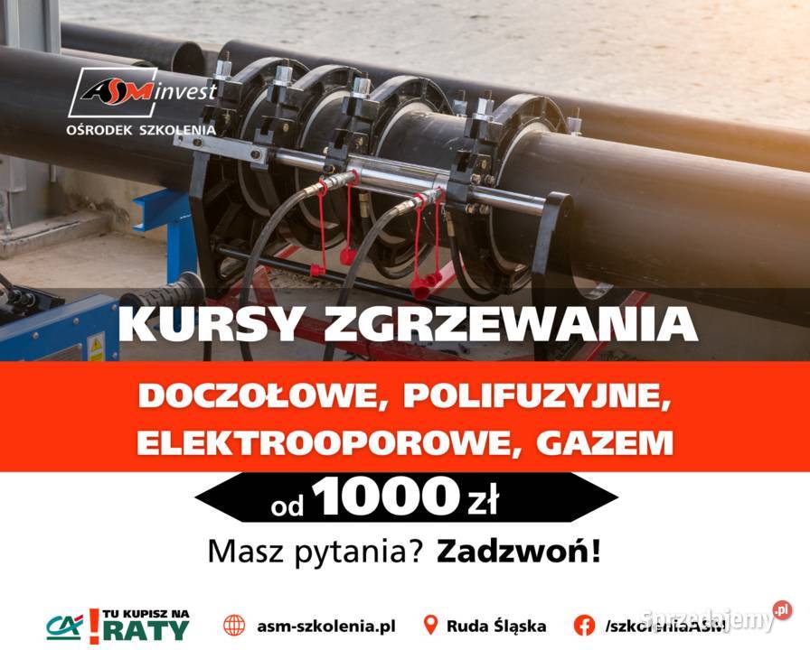Kurs zgrzewania elektrooporowe doczołowe Rybnik