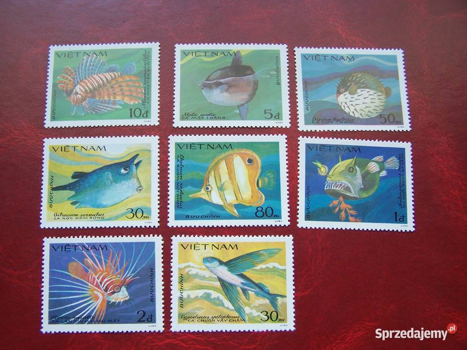 Wietnam 1984 MNH Mi143239 Fauna Ryby śląskie Tychy