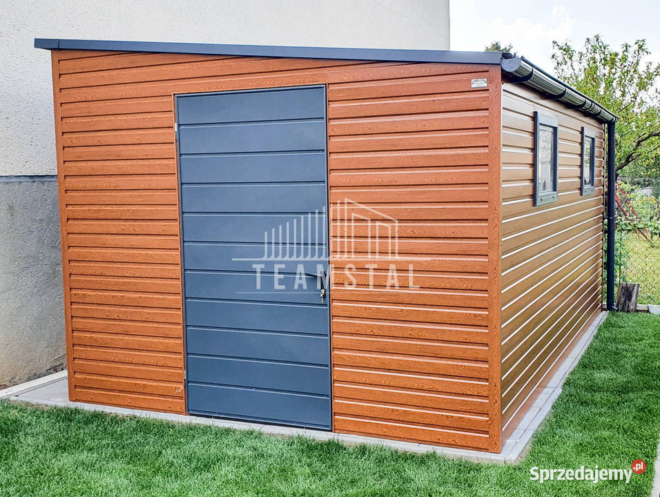 SCHOWEK DOMEK OGRODOWY 3m x 6m drzwi 2x okno kujawsko-pomorskie Inowrocław