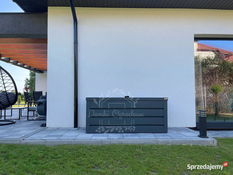 Skrzynia ogrodowa metalowa kufer 150x60x70 Nowy Dwór Mazowiecki