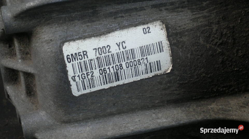 Skrzynia biegów manual ford focus 16 tdci Brześć Kujawski