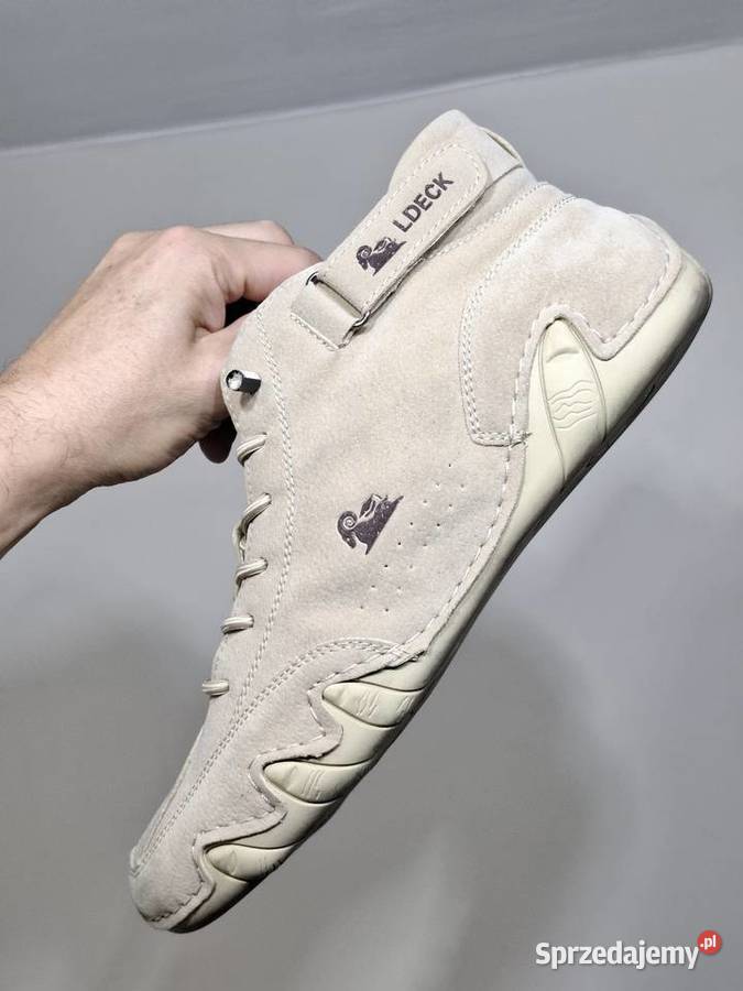 Męskie zamszowe sneakersy wysokie buty LDECK 44 Kraków