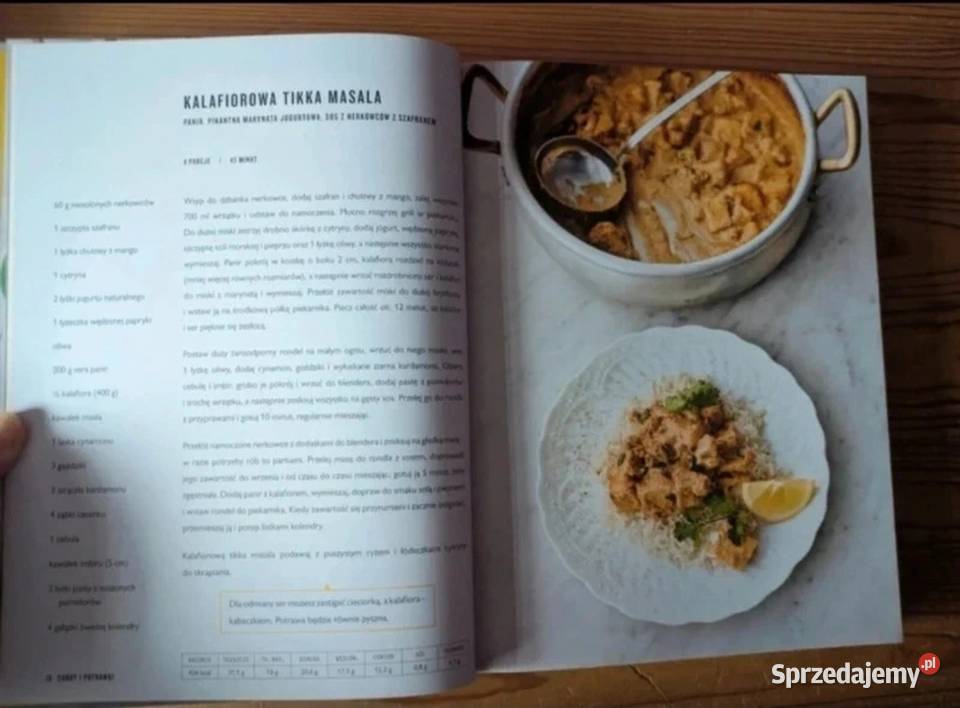 Książka kucharska Jamie Oliver Wege Pozostałe pomorskie Gdańsk