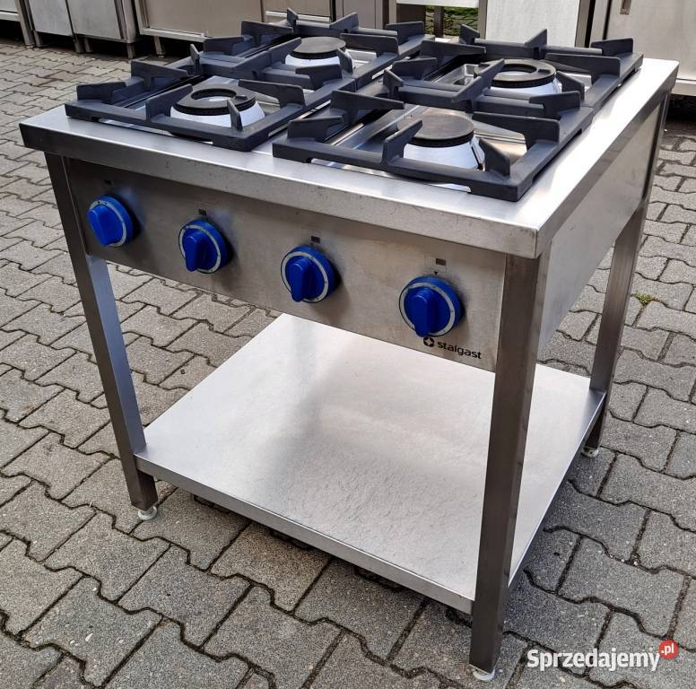 KUCHNIA GAZ 4 PALNIKI STALGAST MOC 24 KW M1894N Nowe Skalmierzyce