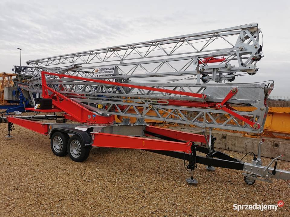 Dźwig żuraw ciesielski dekarski VICARIO OMV 380 Ligota Piękna