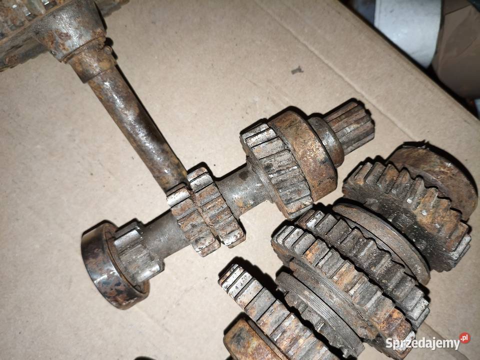 Wałki tryby skrzyni biegów M72 Skrzynie biegów