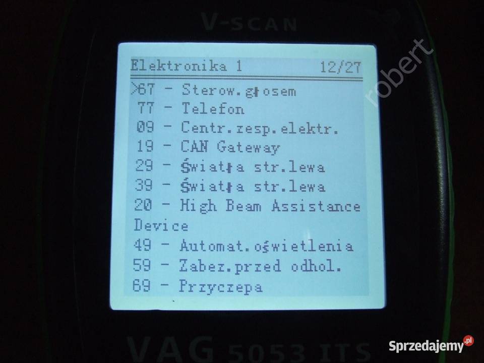 Tester diagnostyczny Viaken Vscan VAG5053 ITS mazowieckie Siedlce