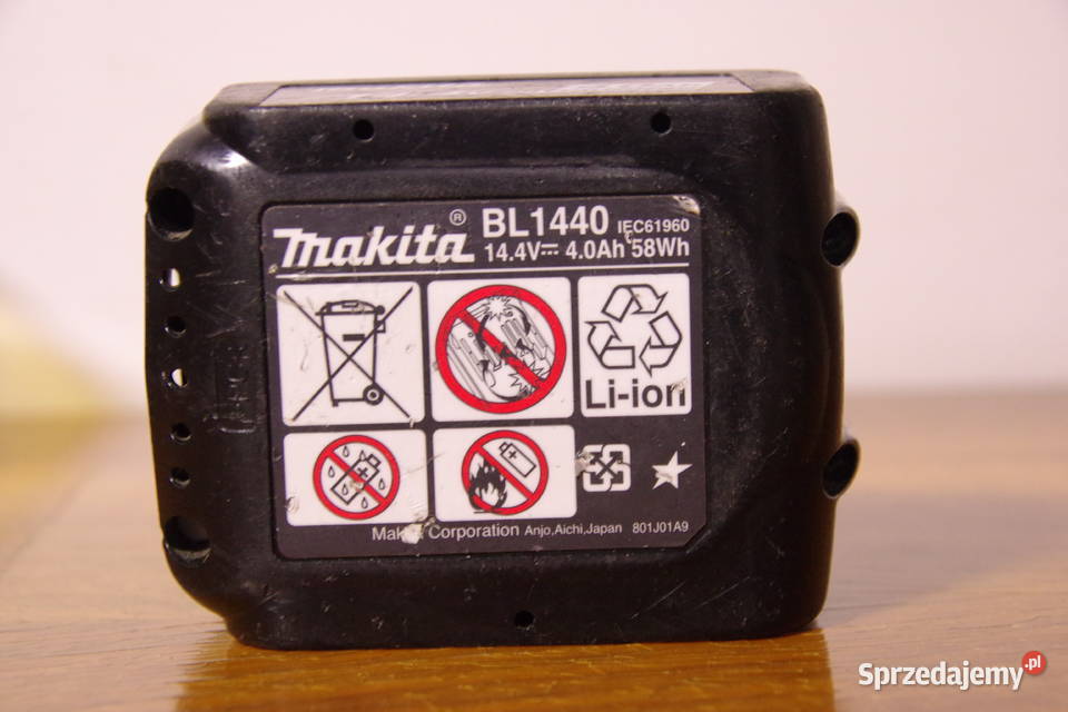 Bateria Makita 144 V 4 Ah Bielsko-Biała sprzedam